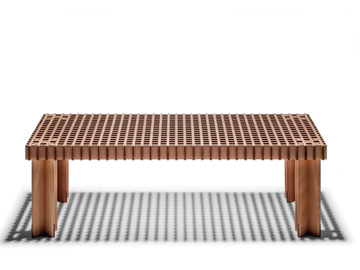 KYOTO - Rectangular solid wood coffee table by Poltrona Frau - view 3